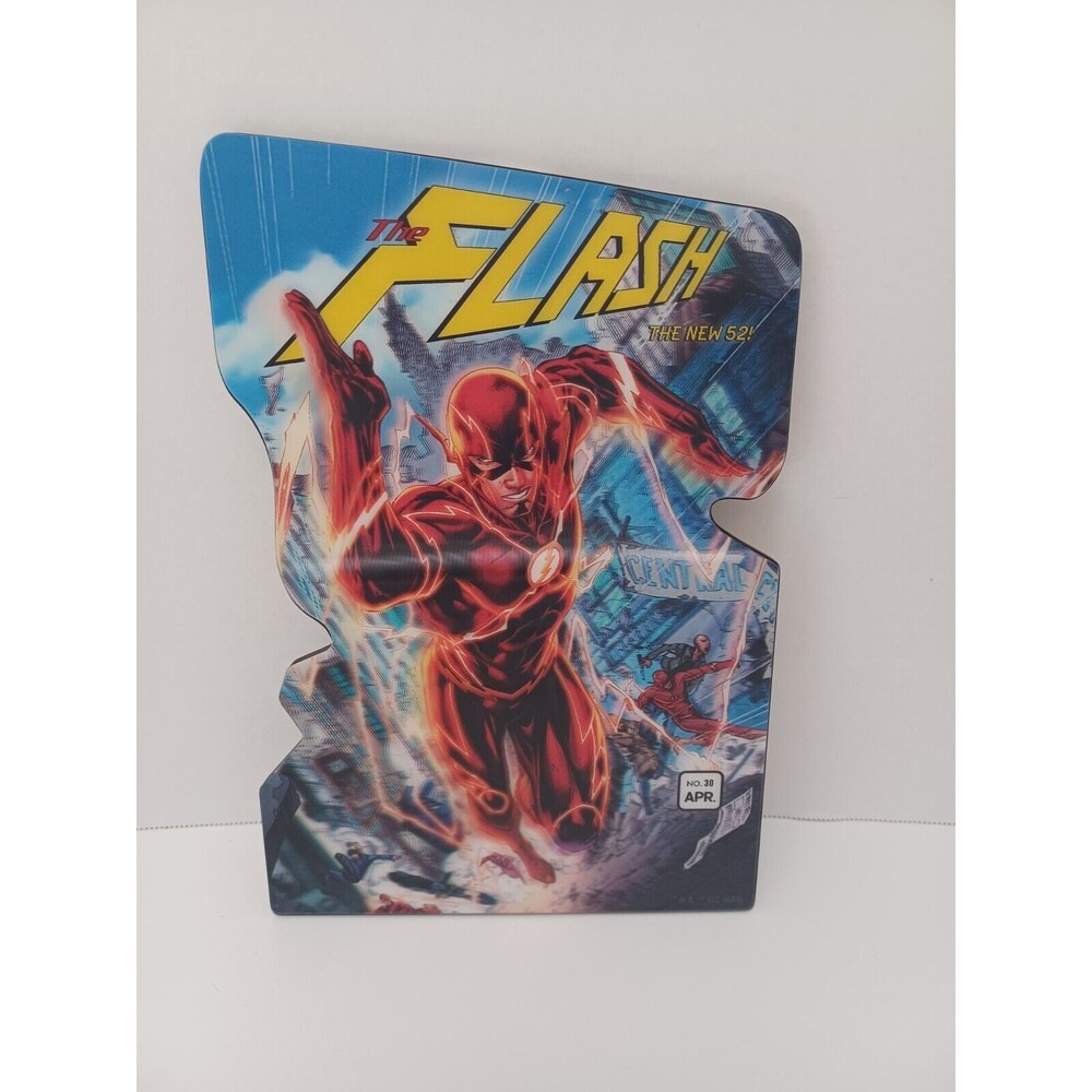 NEW FLASH Holographic DC‎ Comic Wall Decor 8 x 11 in
